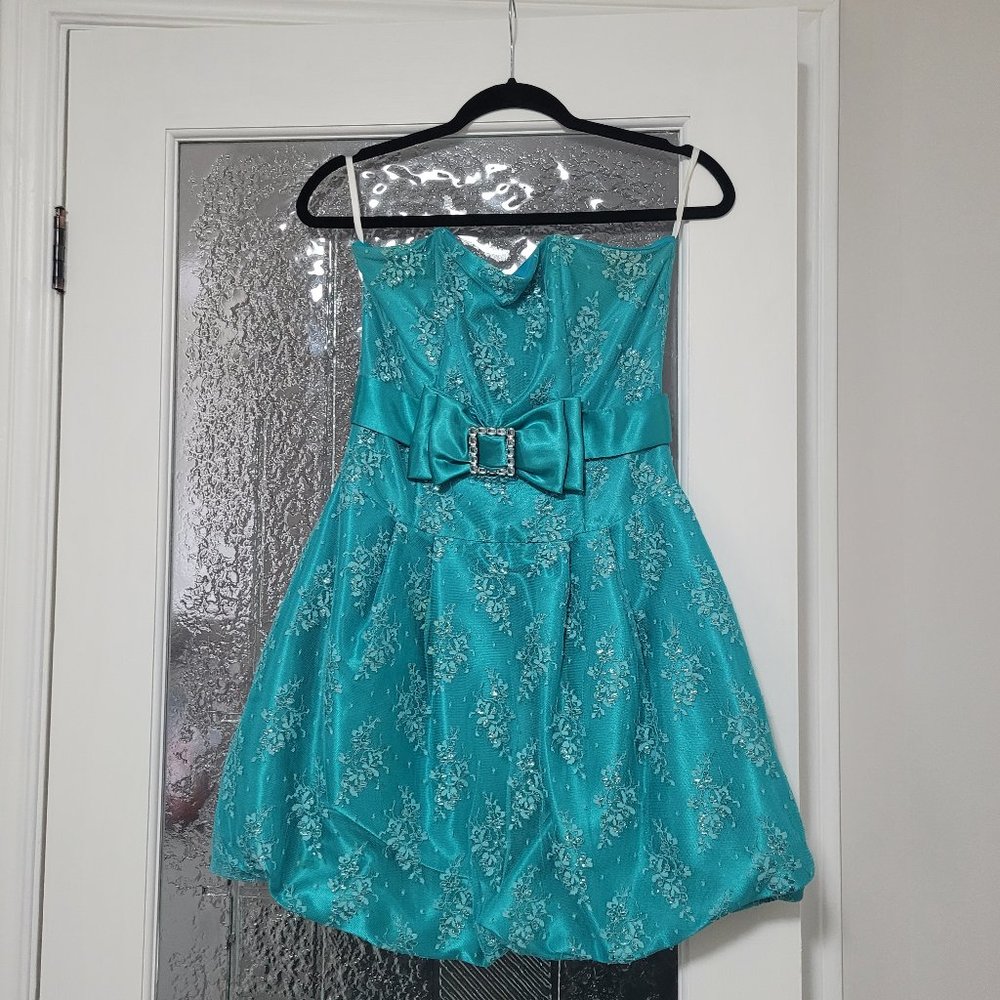 Jessica McClintock Gunne Sax 5 Prom mini dress